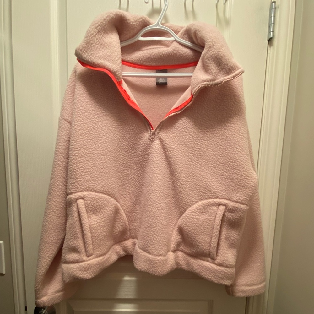 Joe Fresh Short Sherpa Pullover